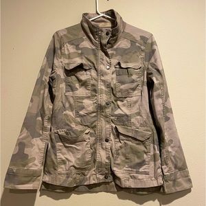 Zip Up Camo Jacket